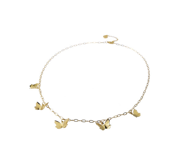 Collier BUTTERFLY Gold