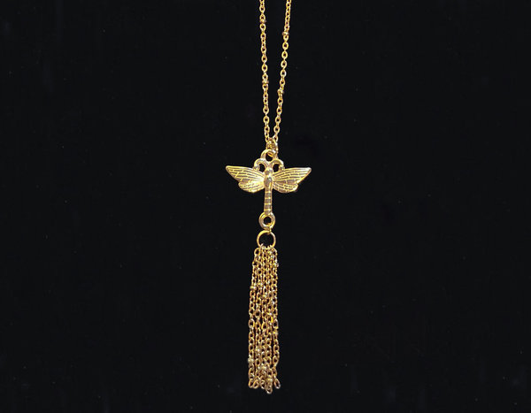 Collier DRAGONFLY gold